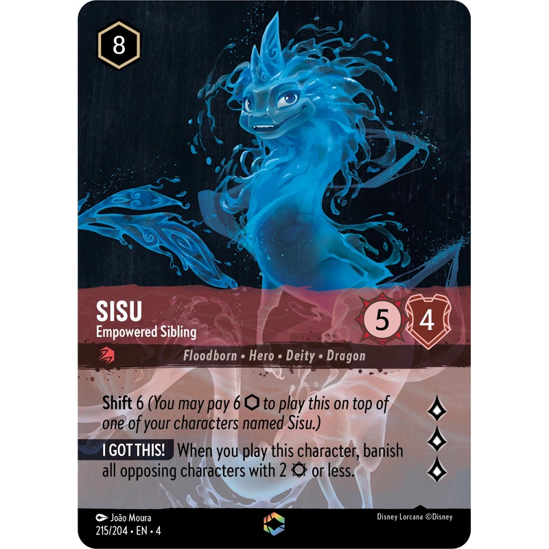 Sisu - Empowered Sibling (Enchanted) (215/204) [Ursula's Return]
