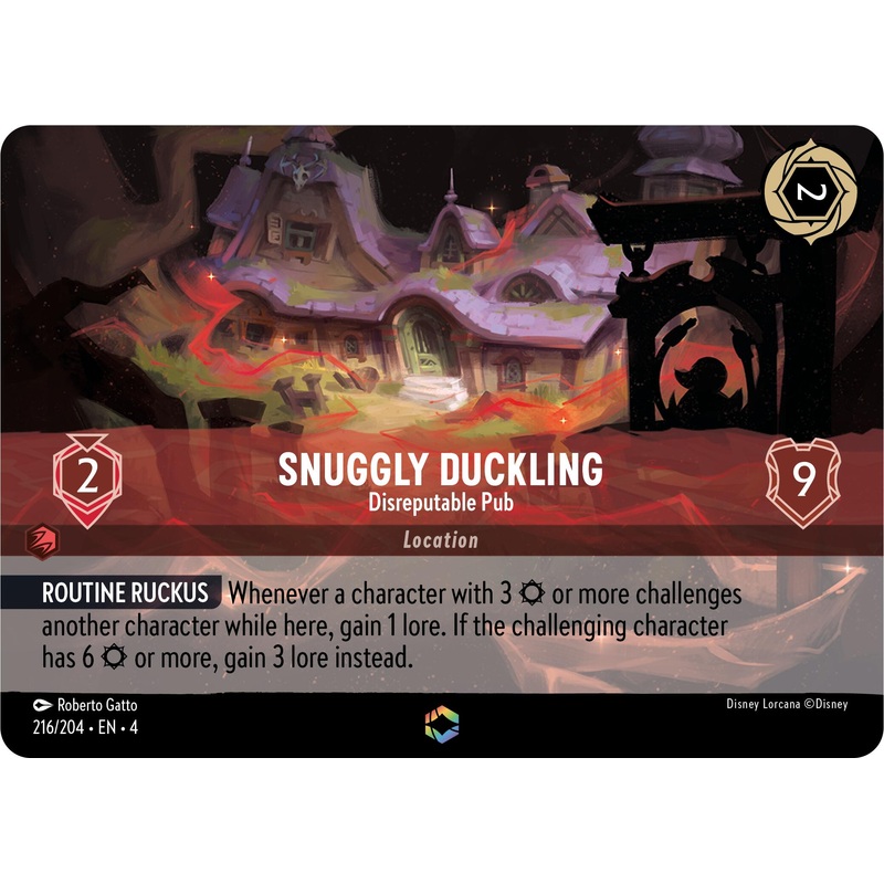 Snuggly Duckling - Disreputable Pub (Enchanted) (216/204) [Ursula's Return]