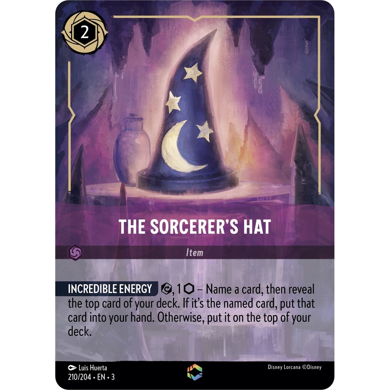 The Sorcerer's Hat (Enchanted) (210/204) [Into the Inklands]