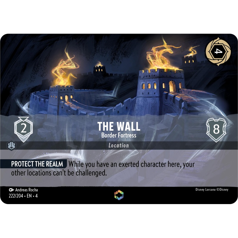 The Wall - Border Fortress (Enchanted) (222/204) [Ursula's Return]