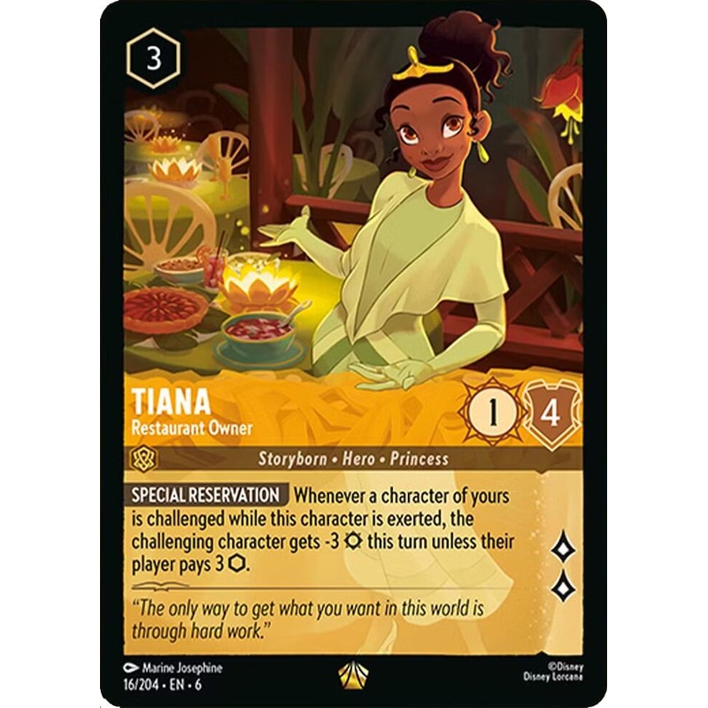 Tiana - Restaurant Owner (16/204) [Azurite Sea]