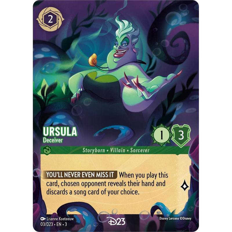 Ursula - Deceiver (3) [D23 Promos]