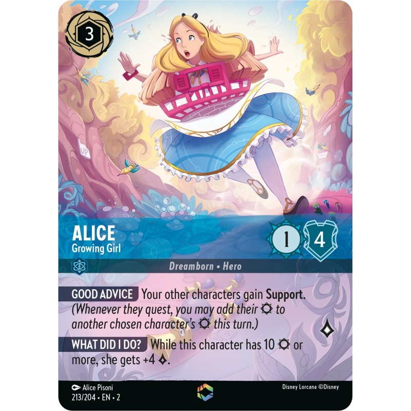 Alice - Growing Girl (Enchanted) (213/204) [Rise of the Floodborn]