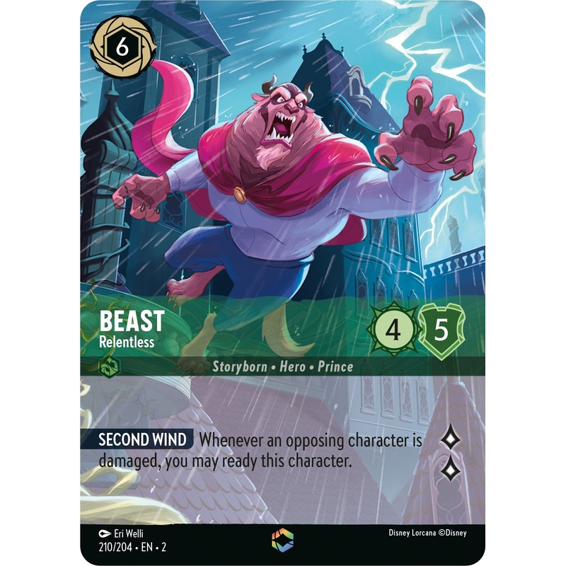 Beast - Relentless (Enchanted) (210/204) [Rise of the Floodborn]