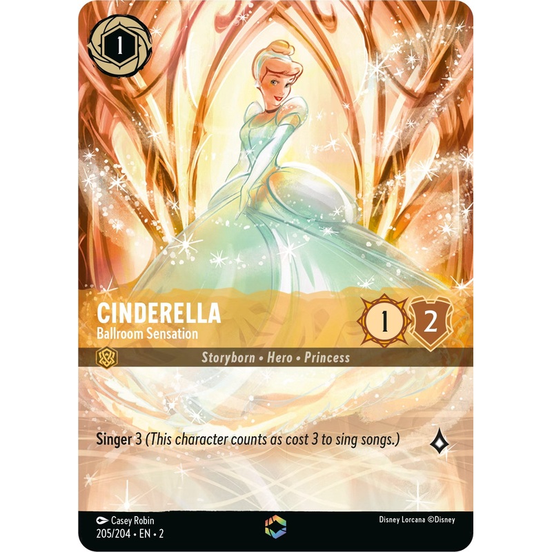 Cinderella - Ballroom Sensation (Enchanted) (205/204) [Rise of the Floodborn]
