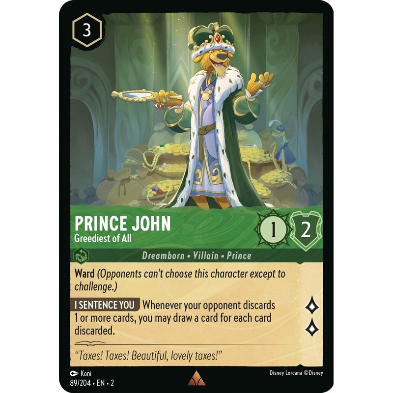 Prince John - Greediest of All (89/204) [Rise of the Floodborn]