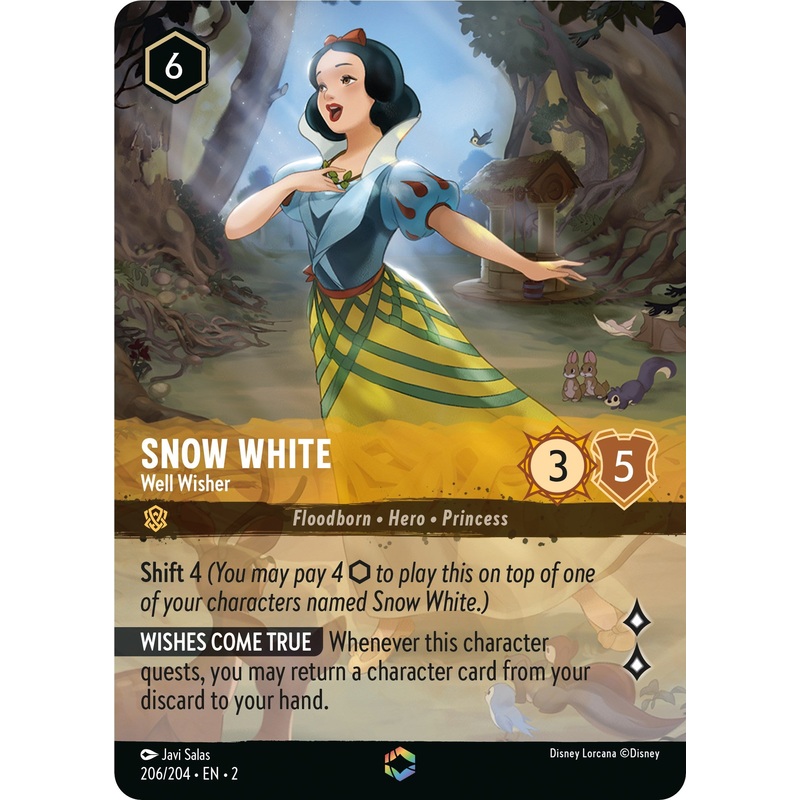 Snow White - Well Wisher (Enchanted) (206/204) [Rise of the Floodborn]