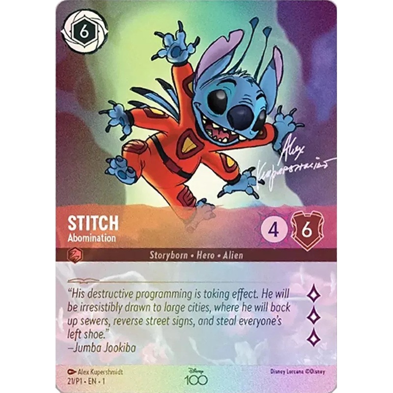 Stitch - Abomination (Enchanted) (21) [Disney100 Promos]