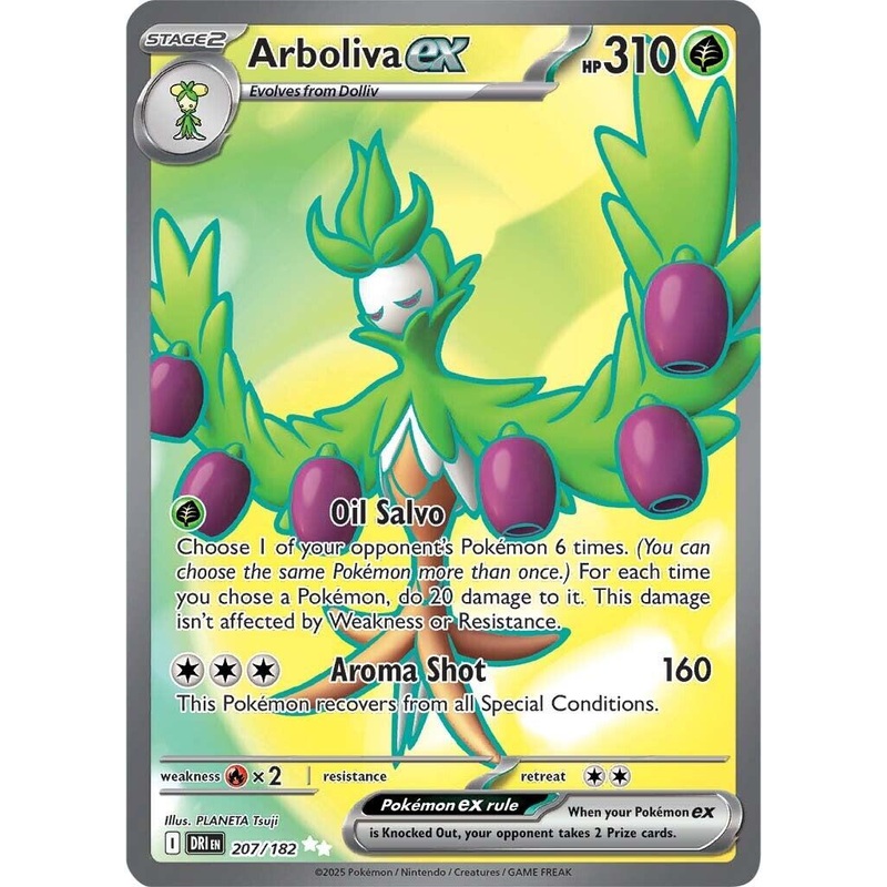 Arboliva ex (207/182) [Scarlet & Violet: Destined Rivals]