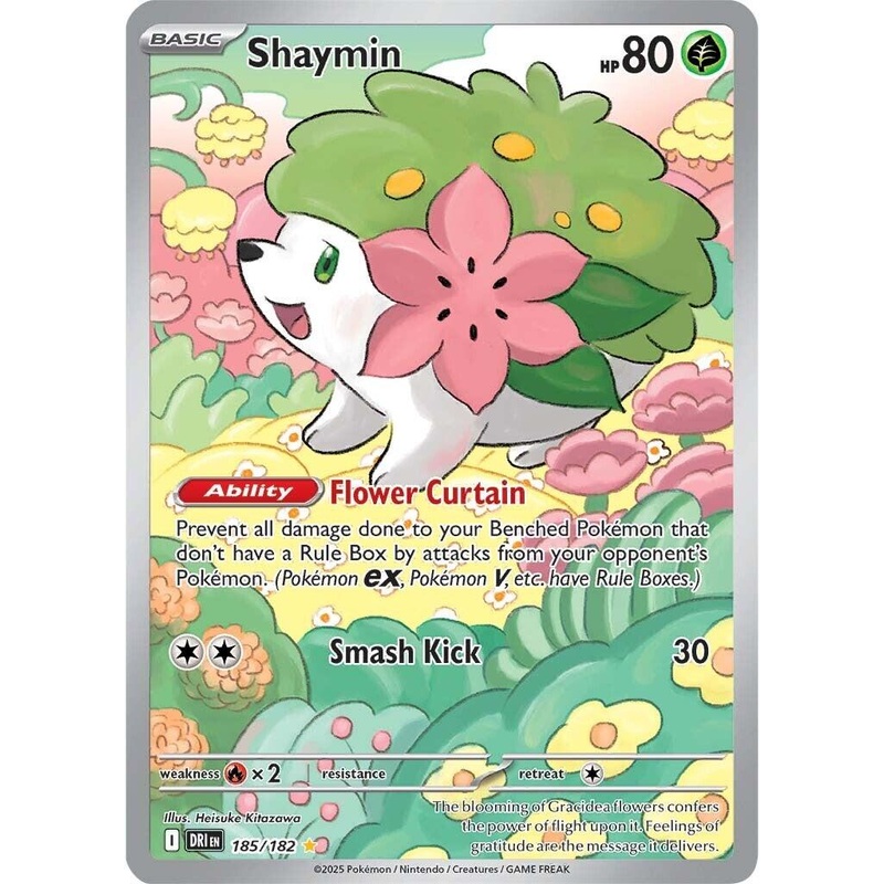Shaymin (185/182) [Scarlet & Violet: Destined Rivals]