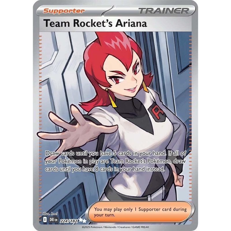 Team Rocket's Ariana (224/182) [Scarlet & Violet: Destined Rivals]