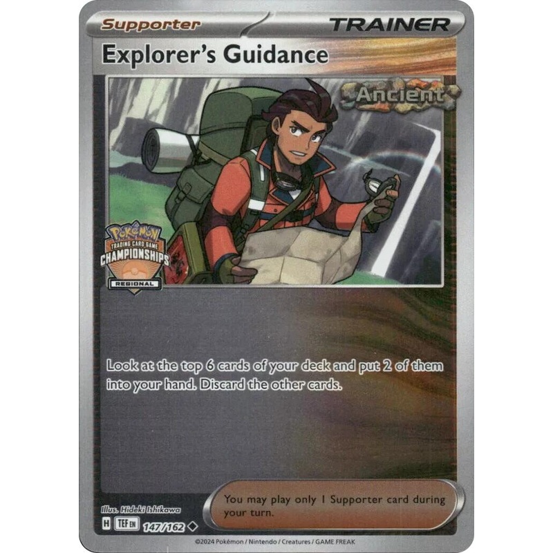 Explorer's Guidance (147/162) (2023 Regional Championships) [League & Championship Cards]