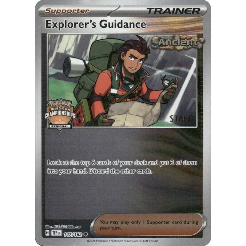 Explorer's Guidance (147/162) (2023 Regional Championships Staff) [League & Championship Cards]