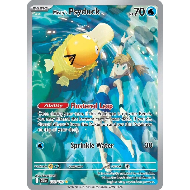 Misty's Psyduck (193/182) [Scarlet & Violet: Destined Rivals]