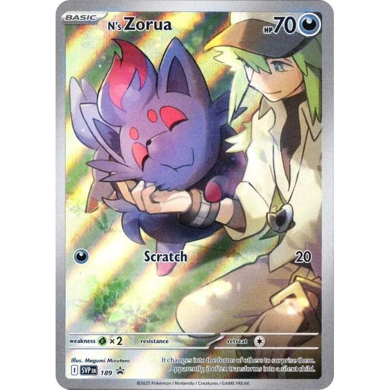 N's Zorua (SVP189) [Scarlet & Violet: Black Star Promos]