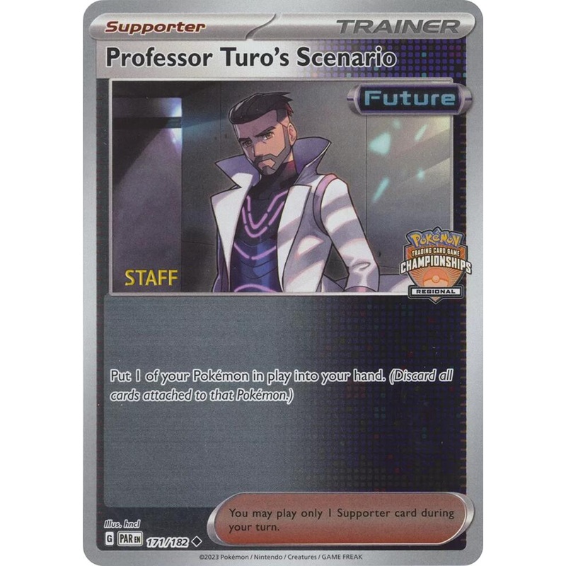 Professor Turo's Scenario (171/182) (2023 Regional Championships Staff) [League & Championship Cards]