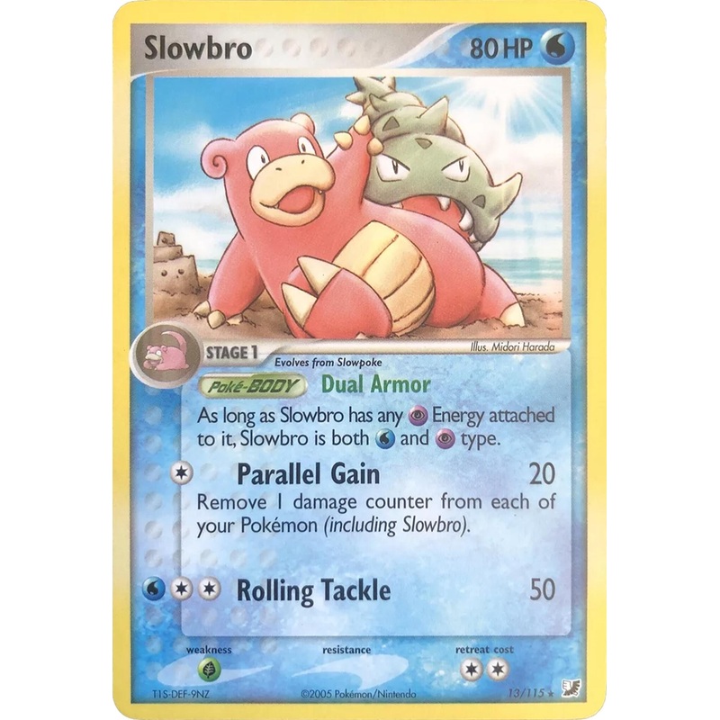 Slowbro (13/115) (Theme Deck Exclusives) [EX: Unseen Forces]