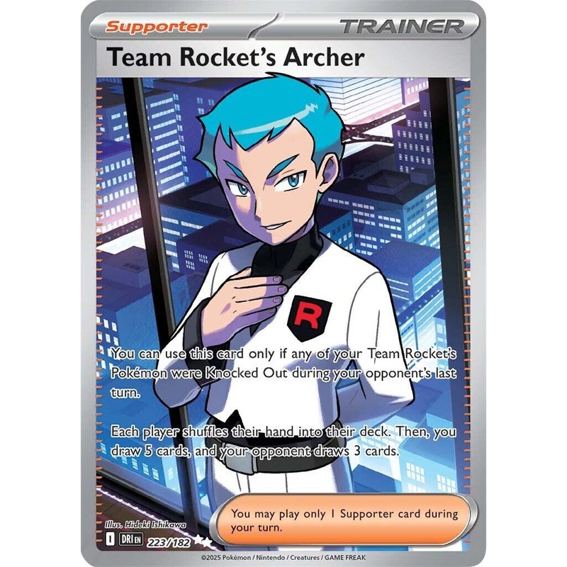 Team Rocket's Archer (223/182) [Scarlet & Violet: Destined Rivals]