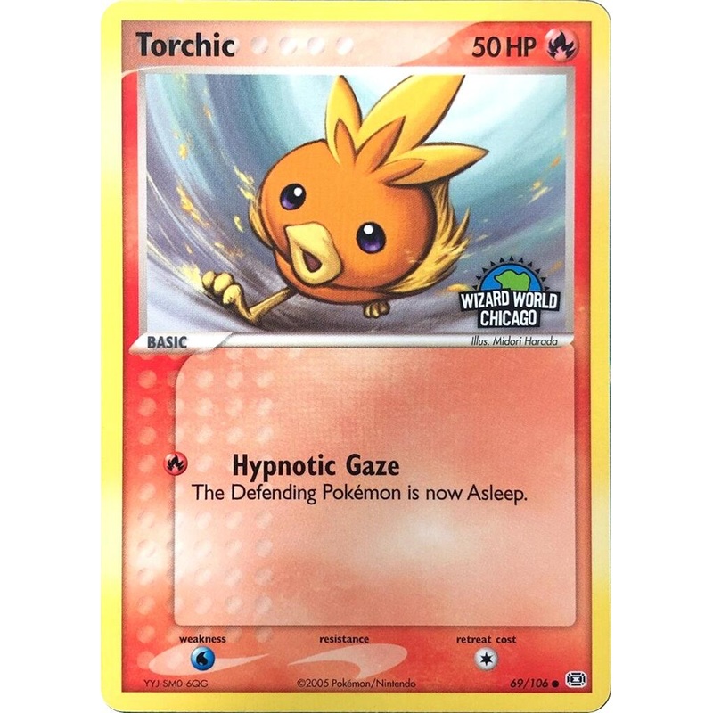 Torchic (69/106) (Wizard World Chicago) [Miscellaneous Cards]