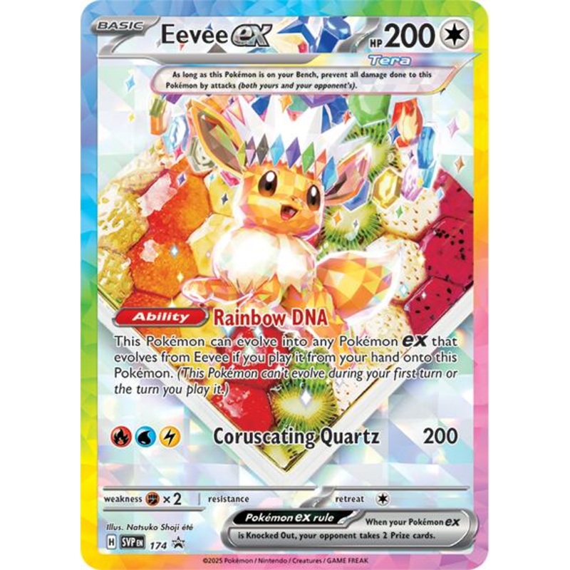 Eevee ex (174) [Scarlet & Violet: Black Star Promos]