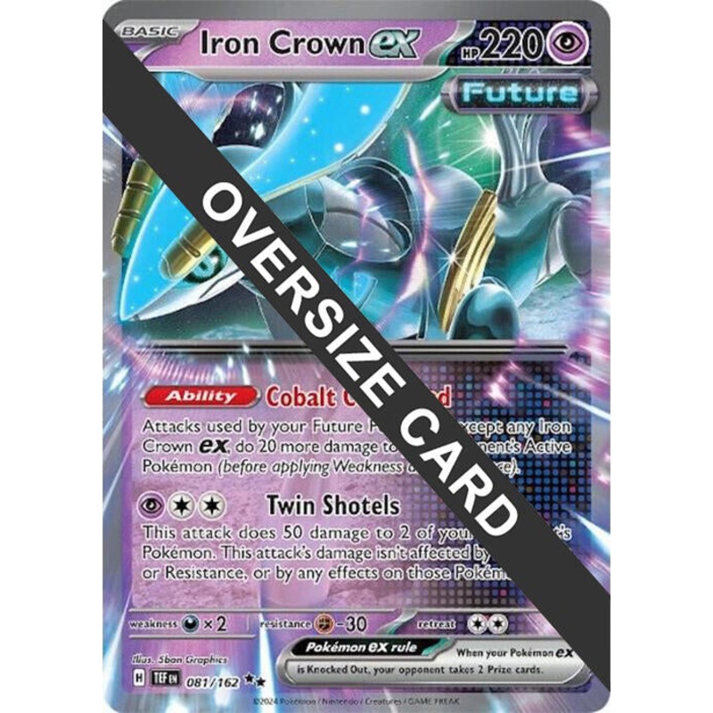 Iron Crown ex (081) (Jumbo Card) [Scarlet & Violet: Black Star Promos]