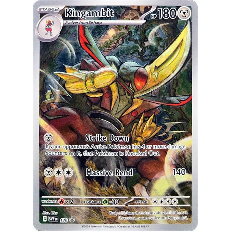 Kingambit (130) [Scarlet & Violet: Black Star Promos]