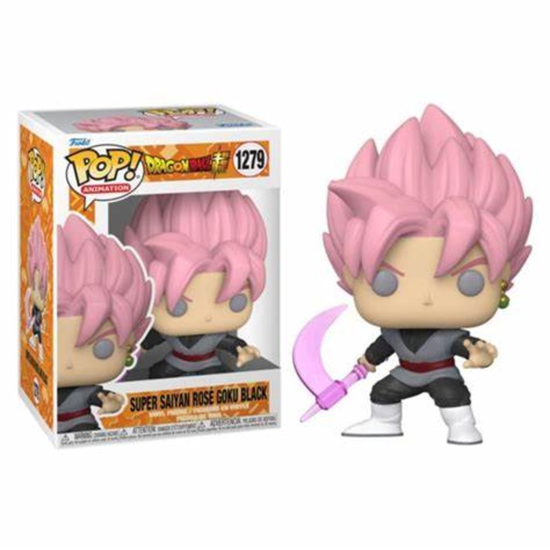 Funko Pop Animation Dragon Ball Z Super Saiyan Rose Goku Black New