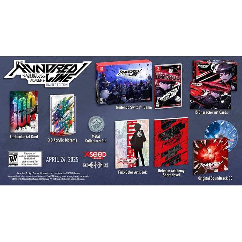 Hundred Line Last Defense Academy Limited Edition Switch New