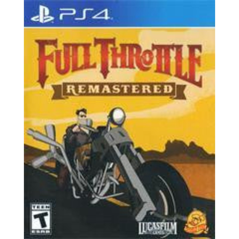 Full Throttle Remastered LRG PS4 New