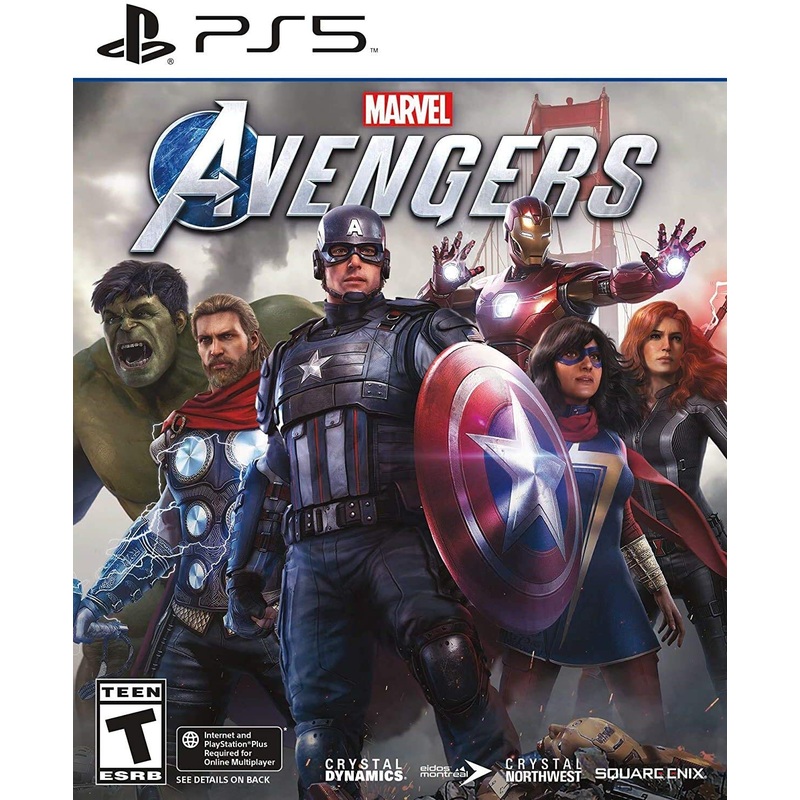 Marvel Avengers Internet Required PS5 Import Used