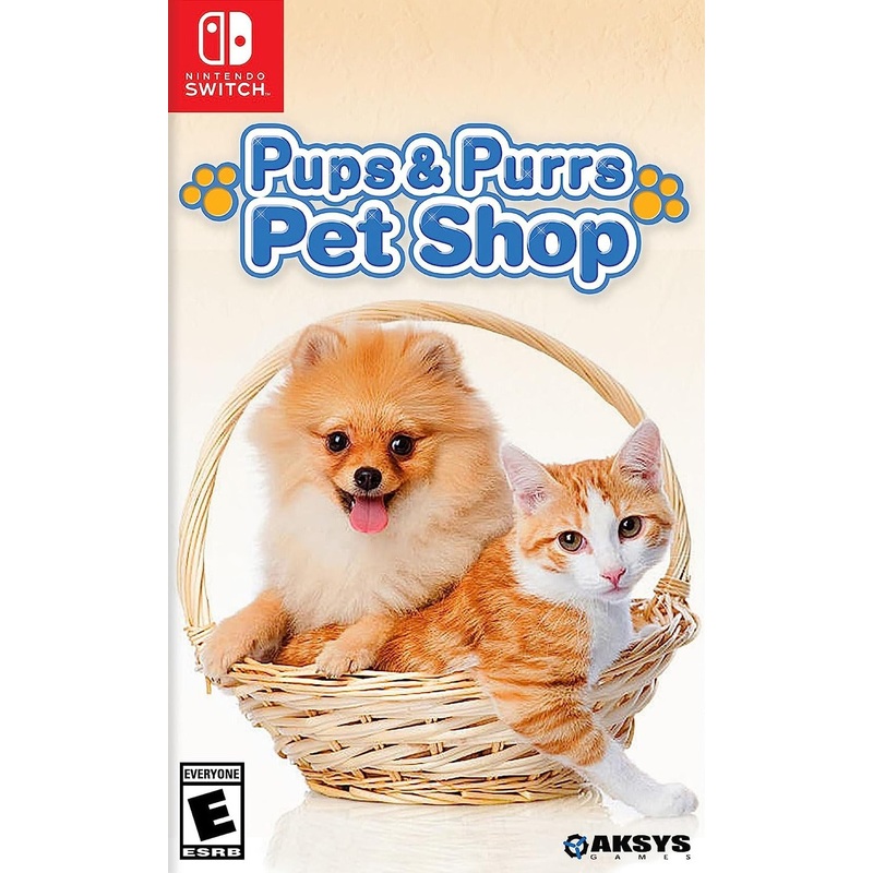 Pups & Purrs Pet Shop Switch Used
