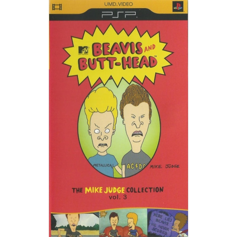 UMD Movie Beavis & Butt Head Vol 3 PSP Used