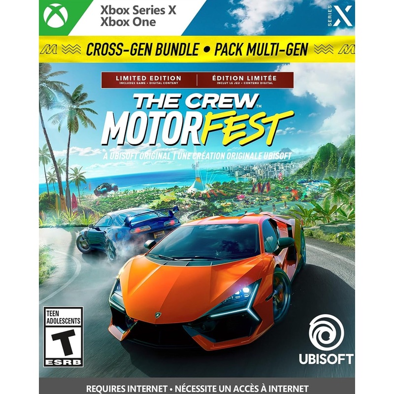 Crew Motorfest Internet Required Xbox Series X Xbox One New