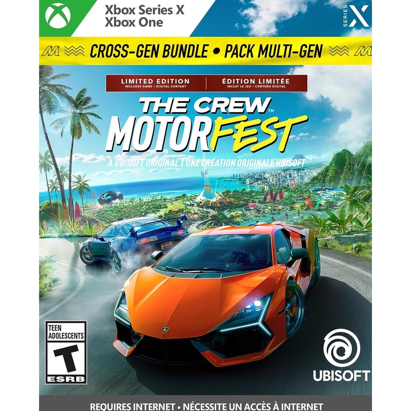 Crew Motorfest Internet Required Xbox Series X Xbox One Used