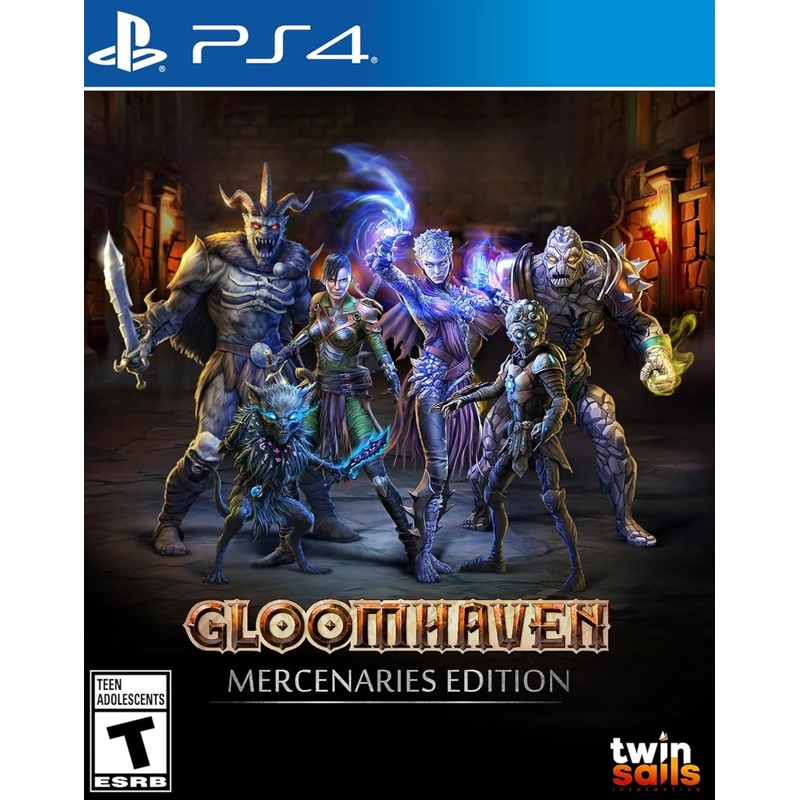 Gloomhaven Mercenaries Edition PS4 New