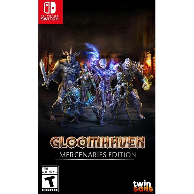 Gloomhaven Mercenaries Edition Switch New