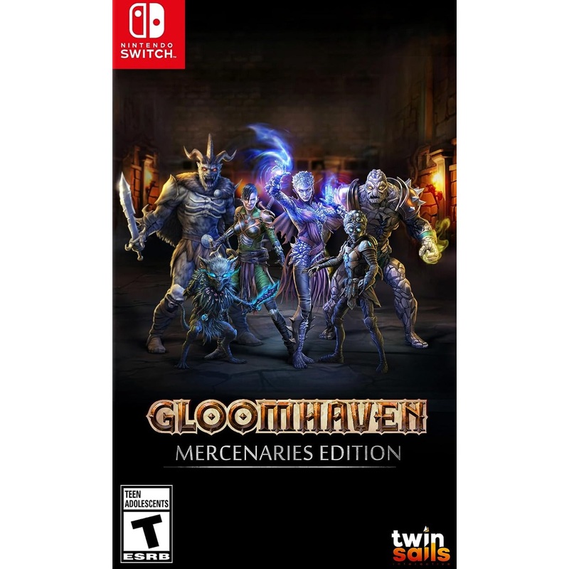 Gloomhaven Mercenaries Edition Switch Used