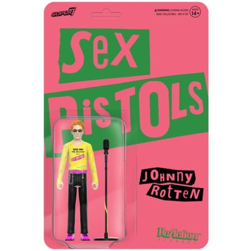S7 Sex Pistols Johnny Rotten Never Mind The Bollocks Shirt Figure New