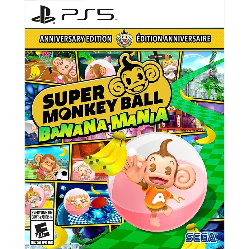 Super Monkey Ball Banana Mania Anniversary Launch Edition PS5 New