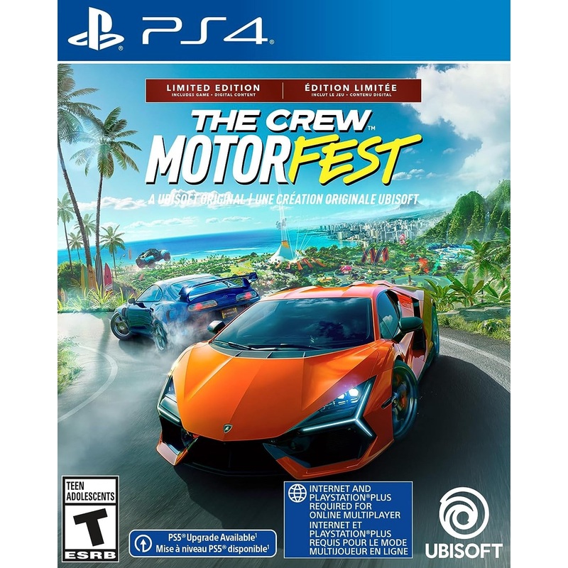 The Crew Motorfest Internet Required PS4 Used