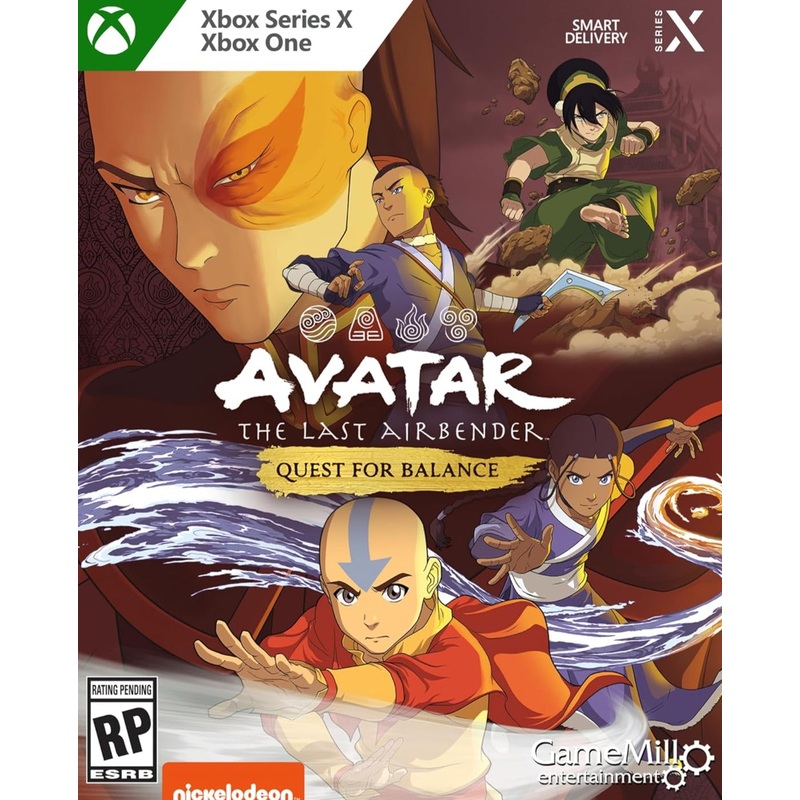 Avatar The Last Airbender Quest For Balance Xbox Series X Xbox One New
