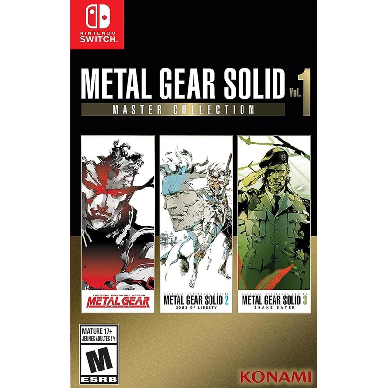Metal Gear Solid Vol. 1 Master Collection Switch New