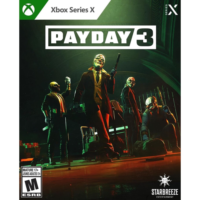 Payday 3 Online Only Xbox Series X New