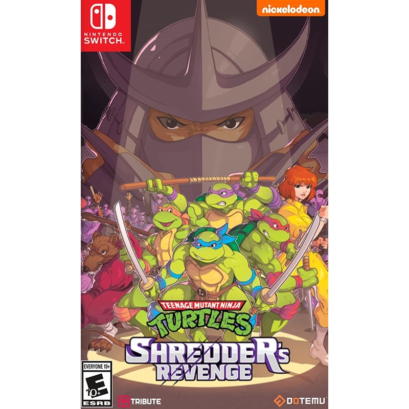 Teenage Mutant Ninja Turtles Shredders Revenge Switch Used