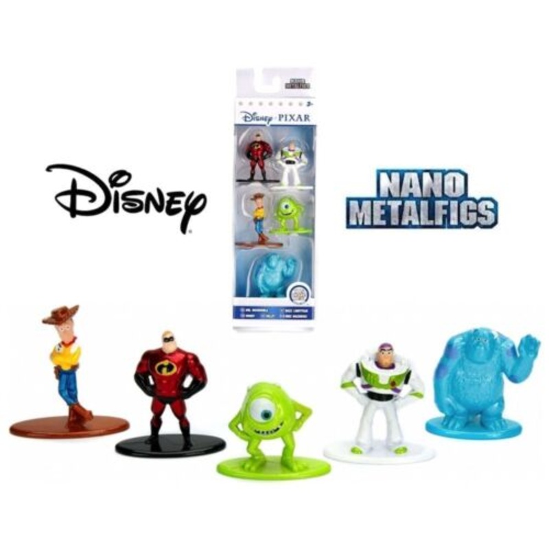 Disney Die Cast Set (Mr Incredible/Buzz/Woody/Mike/Sully) Figure