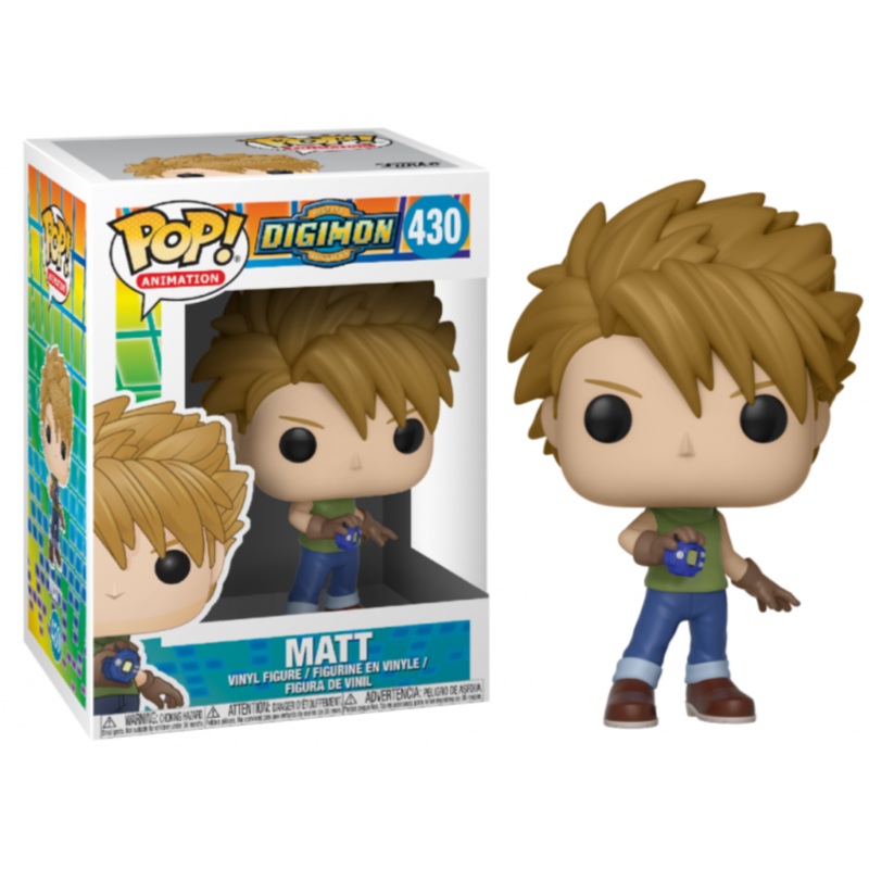 Funko Pop Animation Digimon Matt New