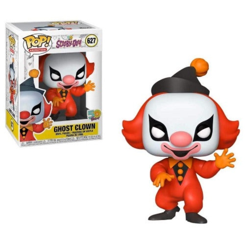 Funko Pop Animation Scooby Doo Ghost Clown New
