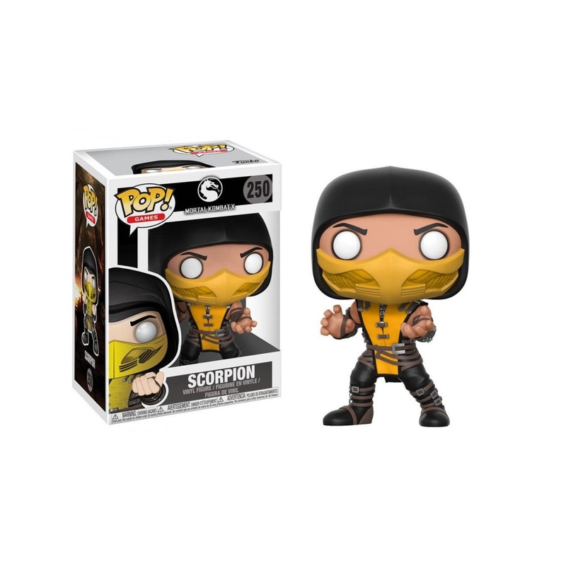Funko Pop Games Mortal Kombat X Scorpion New