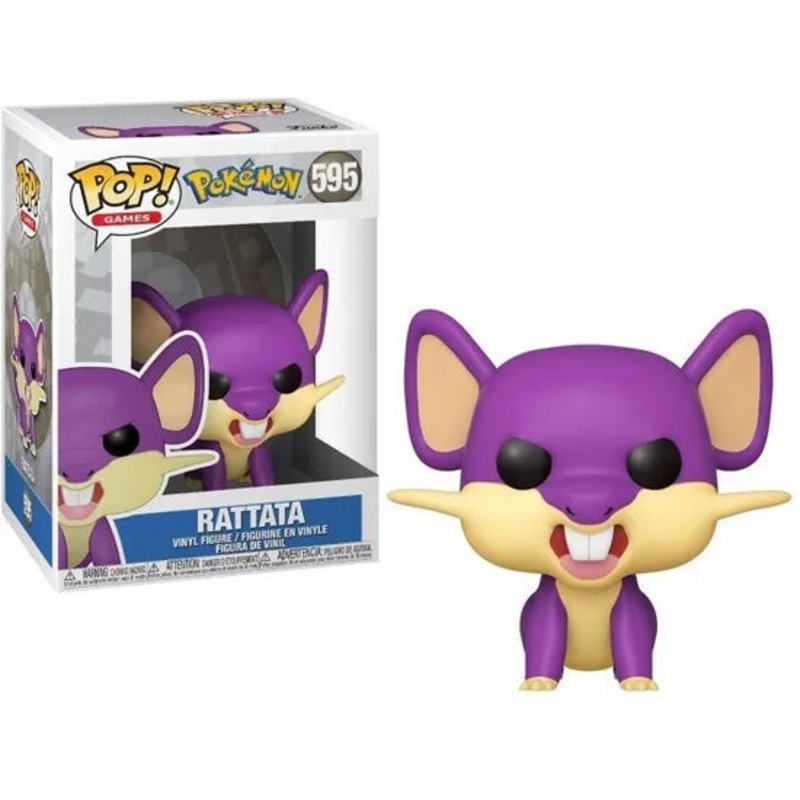 Funko Pop Games Pokemon Rattata New
