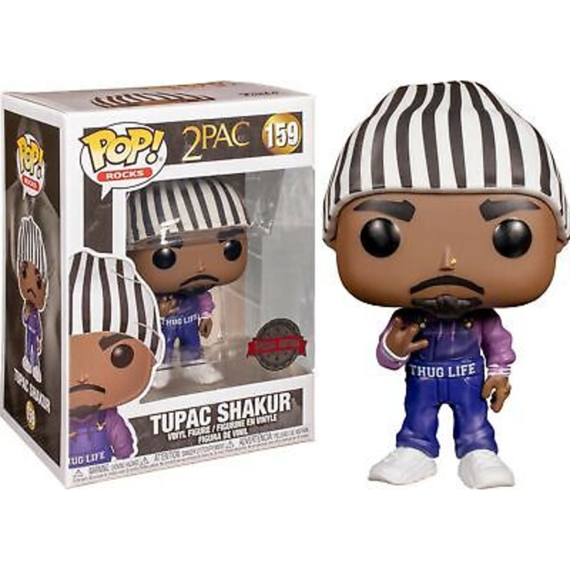 Funko Pop Rocks Tupac Shakur FYE Exclusive New